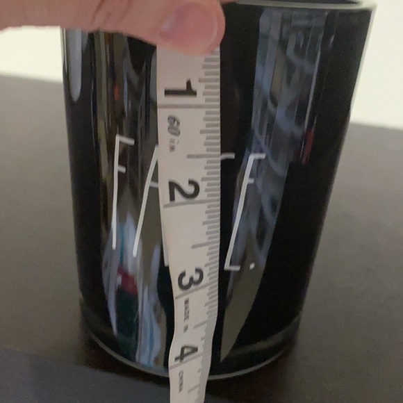 New Rae Dunn FACE glass storage cup - Picture 5 of 5